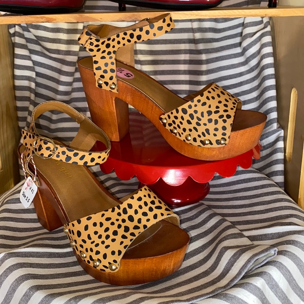 #41 Madden Girl Heels - Animal Print